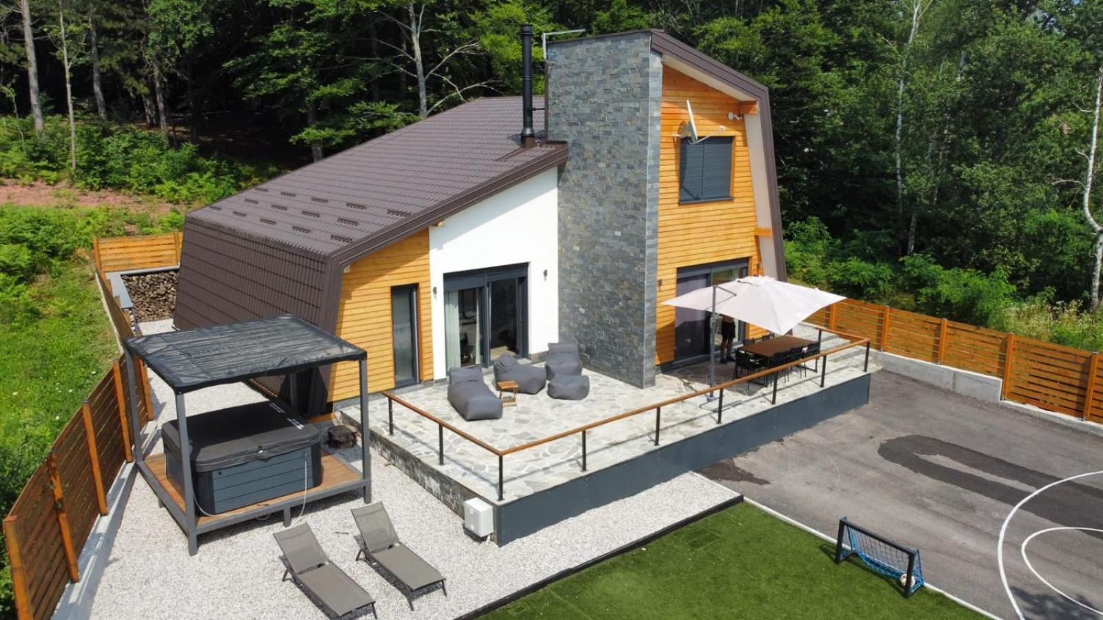 Oak House Villa Brusane Exteriör bild